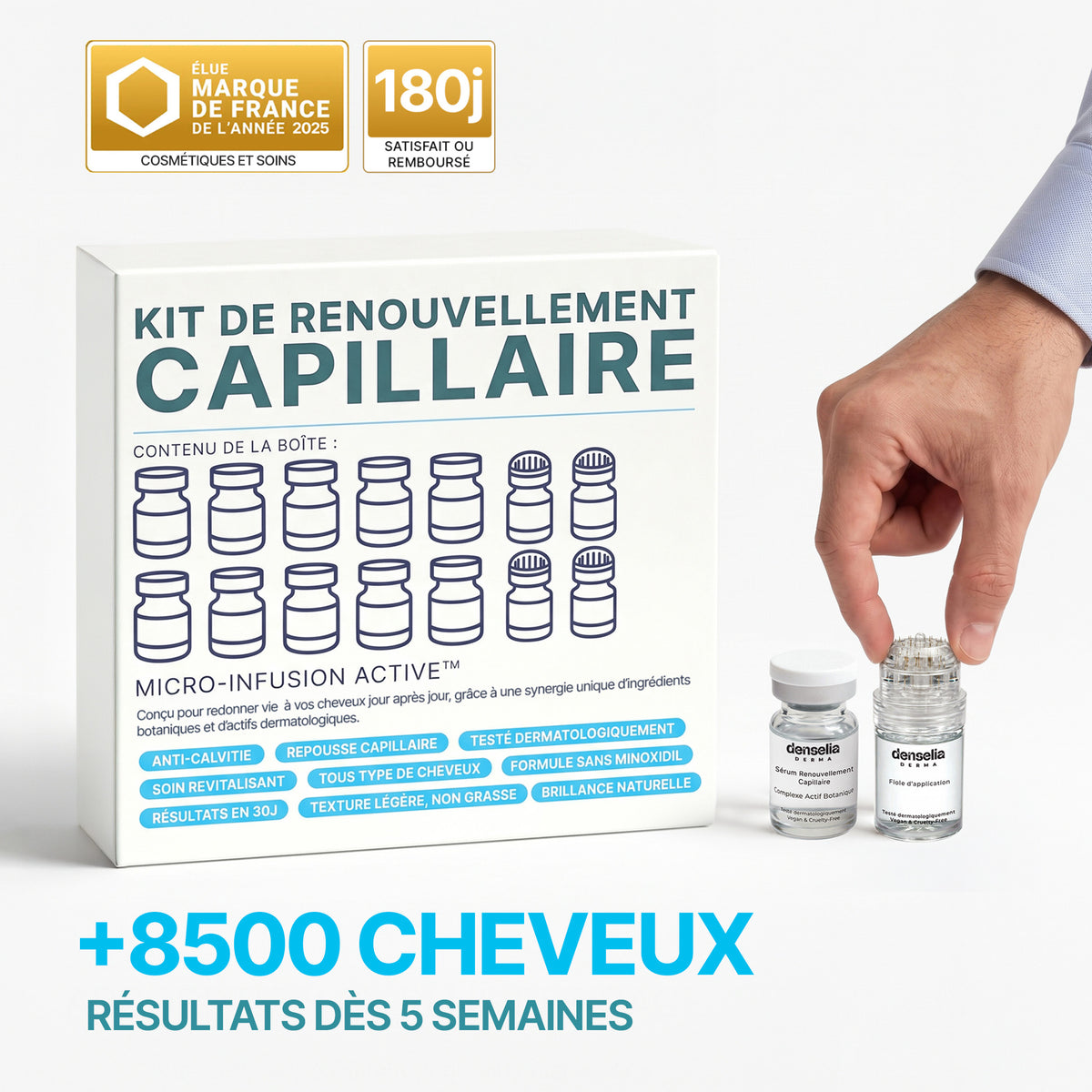 Cure Capillaire Densifiante - Denselia Active™